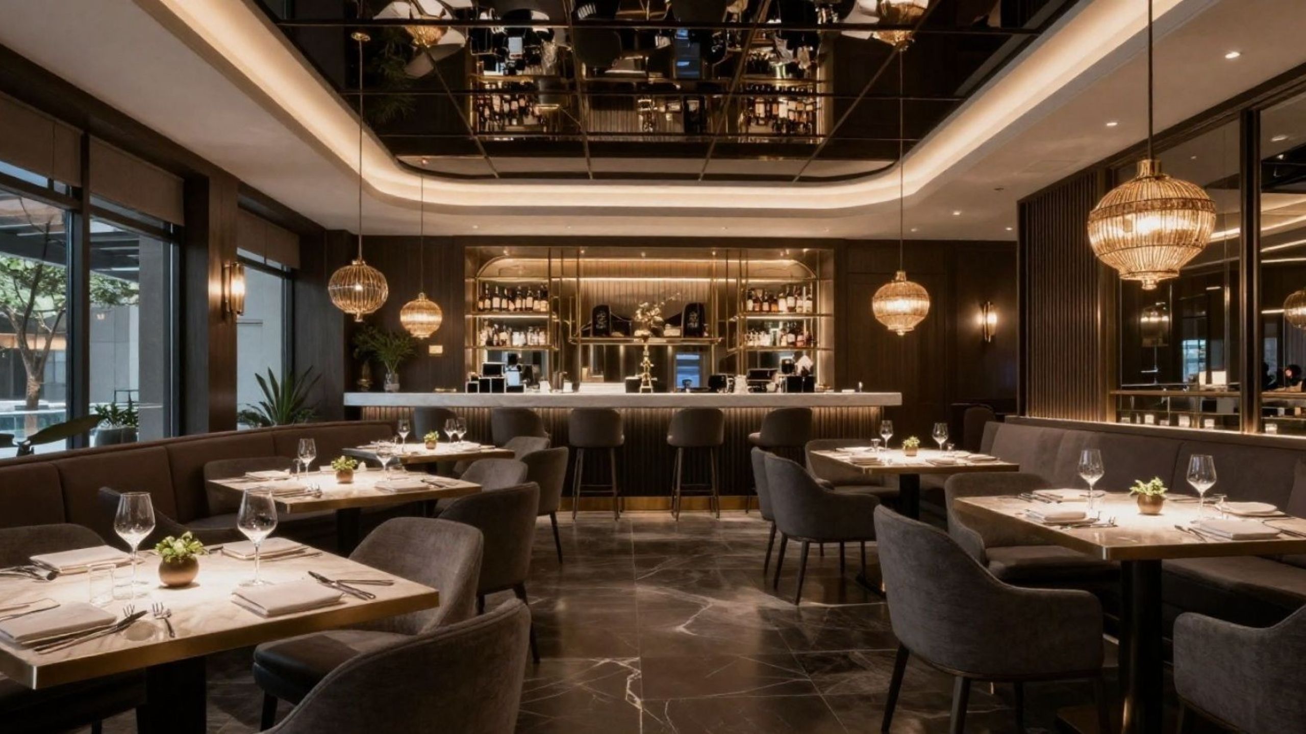 Fine dining economics India featuring Michelin restaurant elegant interior for investment opportunities